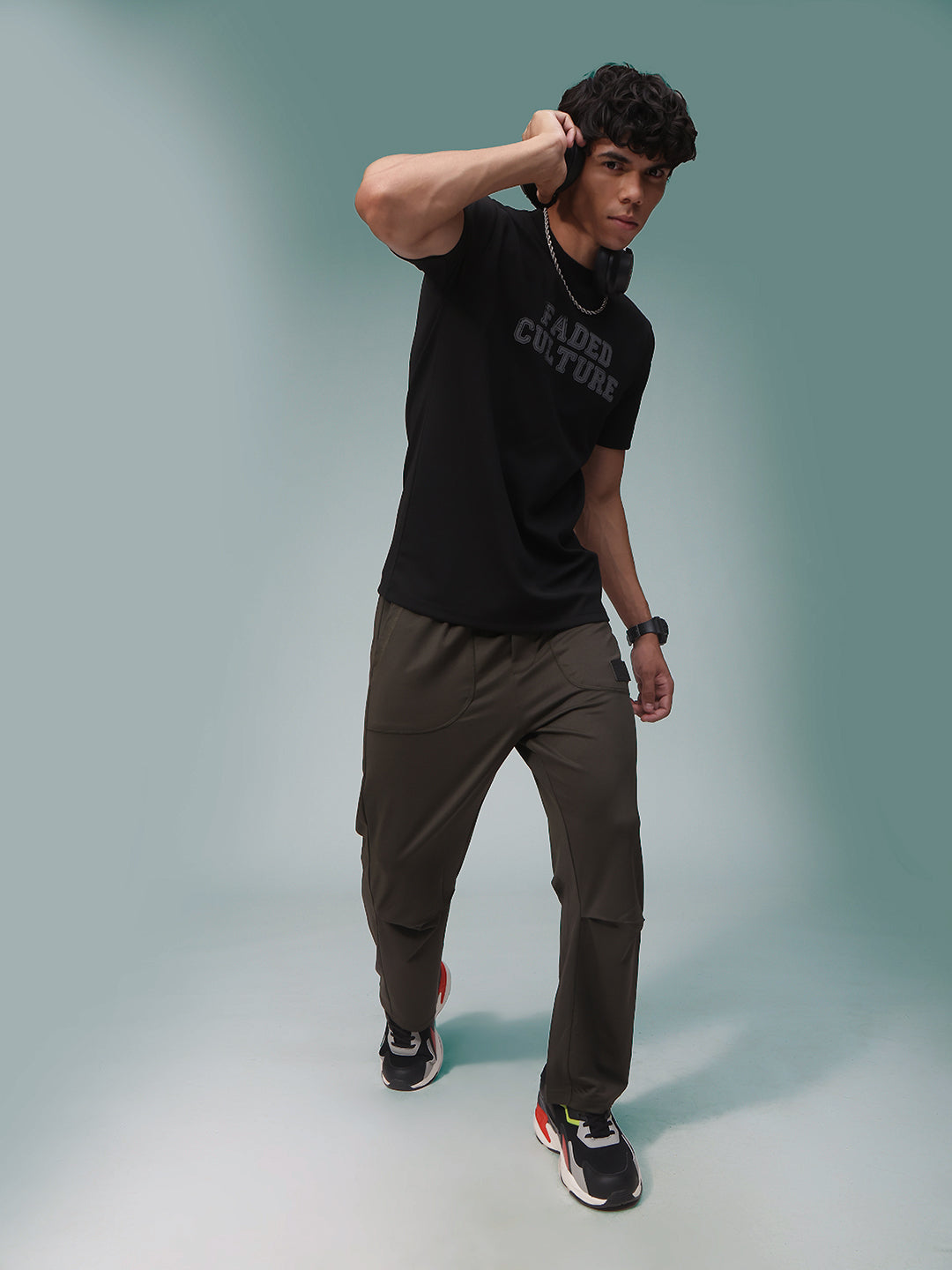 Mens Regular Fit Pack of 2 Printed Tshirts