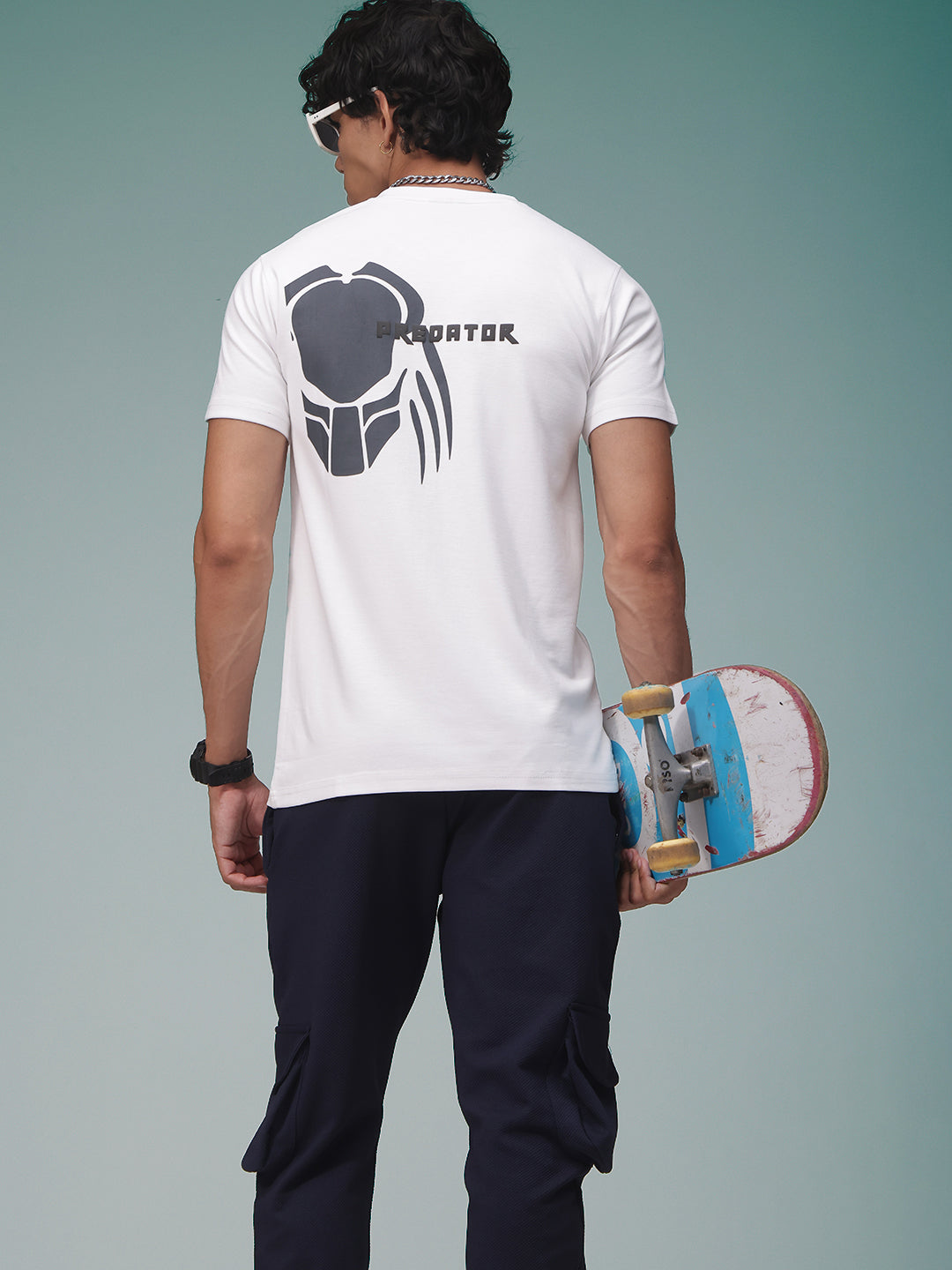 Mens Regular Fit Pack of 2 Printed Tshirts