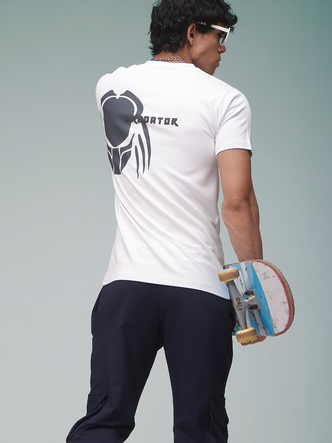 Mens Regular Fit Pack of 2 Printed Tshirts