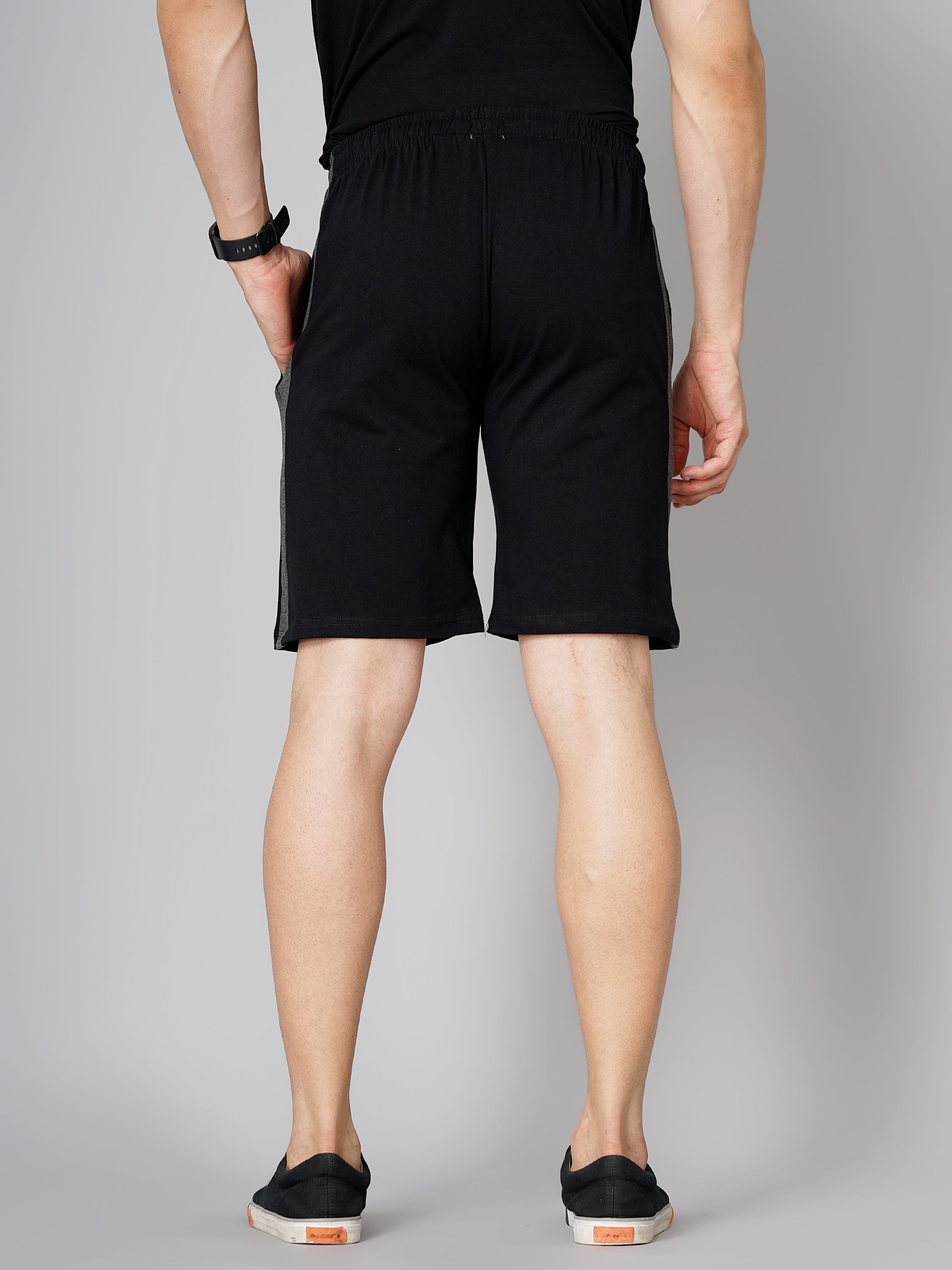 Men Textured Tshirt and shorts cords sets