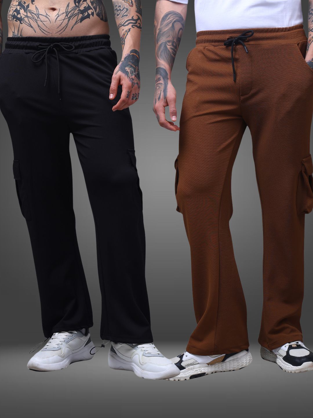 Men's Relaxed Fit Pack of 2 Trackpants